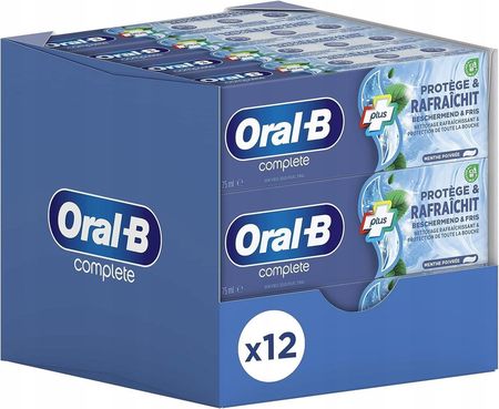 Oral-B complete wybielająca 12x75ml