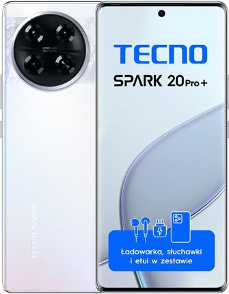 Tecno Spark 20 Pro+ 8/256GB Biały
