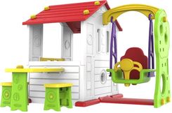 Zdjęcie Ramiz Domek Ogrodowy 3W1 Dla Dzieci Czerwony Dach - Łazy