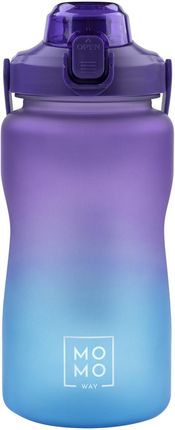 Soxo Butelka na wodę 1,5L fioletowo-niebieska BPA free