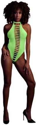 High-Cut Body - Neon Green - XS/XL Ouch! 36-OU837GLOOS