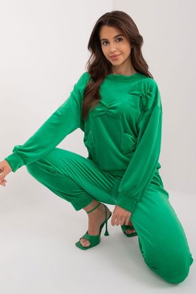 Spodnie Komplet Model DHJ-KMPL-8850.68 Green - Italy Moda
