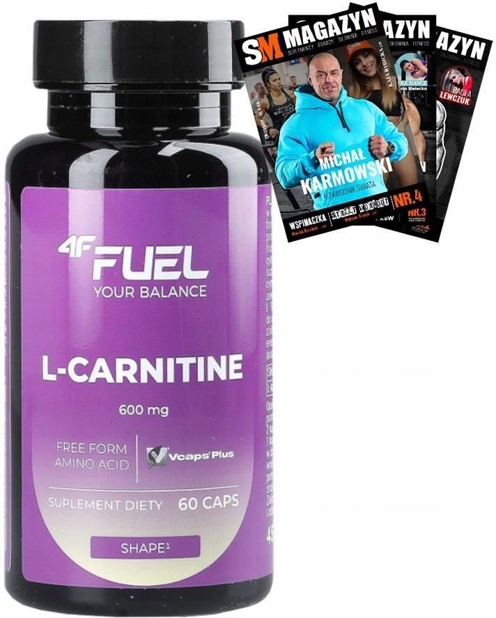 4F Fuel L-Carnitine 60 Kaps - Opinie i ceny na Ceneo.pl