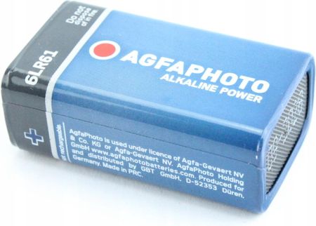 Agfaphoto Agfa Photo Alkaliczna 9V Mn1604 (6LR61)