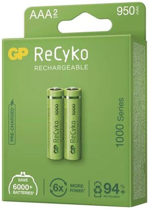 Gp Batteries Aaa Recyko 950 Mah Akumulator 2 Szt. (1032122090)