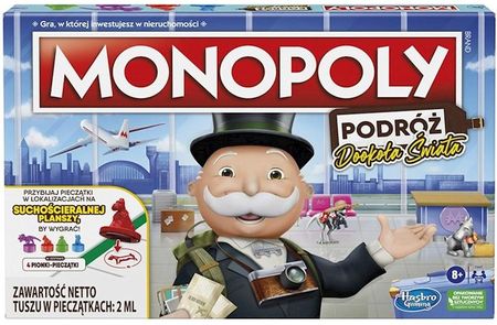 Hasbro Monopoly Podróż Dookoła Świata F4007 (RO)