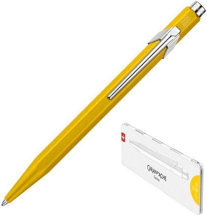 Caran D'Ache Długopis 849 Colormat-X W Pudełku Żółty
