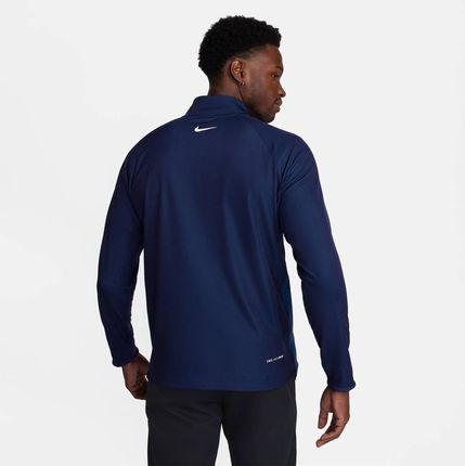 Nike Dri-Fit Adv Mens Half-Zip Top Midnight Navy/Court Blue
