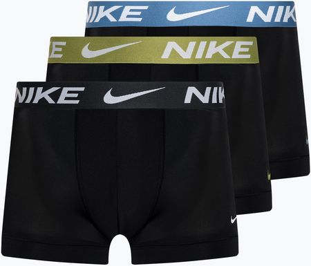 Bokserki męskie Nike Dri-Fit Essential Micro Trunk 3 pary black/star blue/pear/anthracite | WYSYŁKA W 24H | 30 DNI NA ZWROT