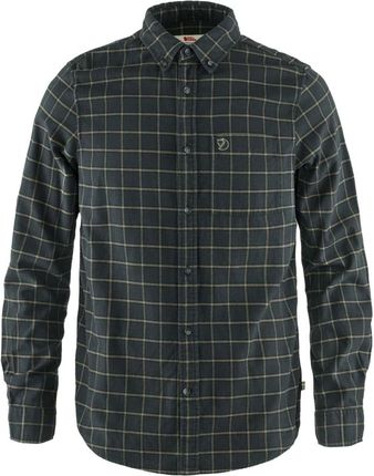 Koszula Fjällräven Övik Flannel Shirt M Dark Grey - S