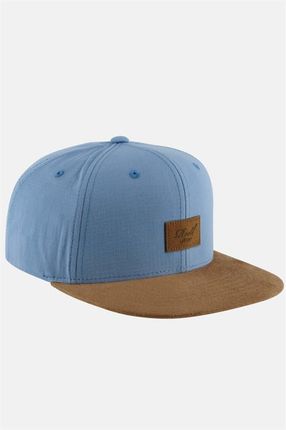 czapka z daszkiem REELL - Suede Cap Fog Blue Mini Ripstop (1311) rozmiar: one size