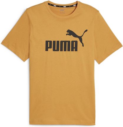 Koszulka męska Puma ESS LOGO pomarańczowa 58666795
