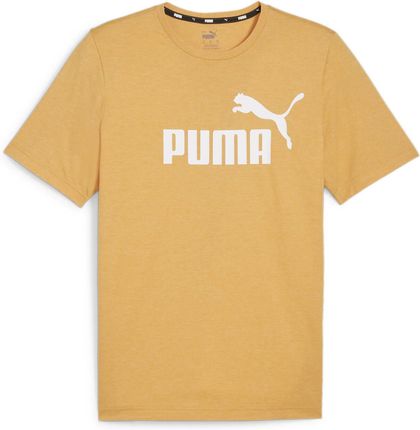 Koszulka męska Puma ESS HEATHER pomarańczowa 58673691