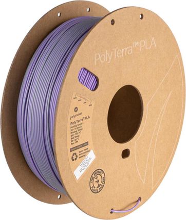 Polymaker Filament Polyterra Pla Dual Foggy Purple 175Mm 1Kg GreyPurple