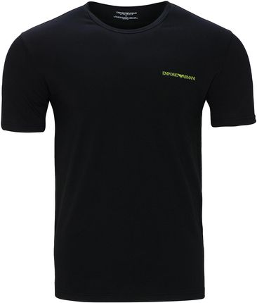 Emporio Armani t-shirt męski czarny slim fit M