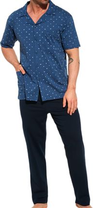 Rozpinana bawełniana piżama męska Cornette 318/46 (M)