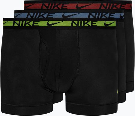 Bokserki męskie Nike Dri-FIT Ultra Stretch Micro Trunk 3 pary black/volt/blue/red | WYSYŁKA W 24H | 30 DNI NA ZWROT