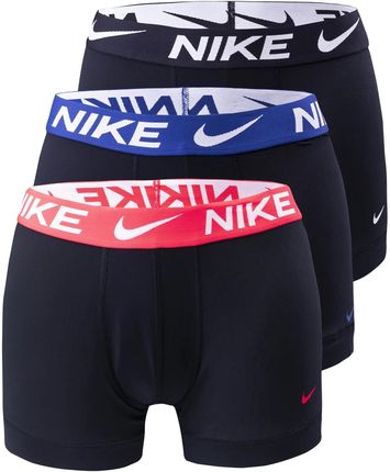 Męskie Bokserki Nike Trunk 3Pk 0000KE1156GOR – Czarny