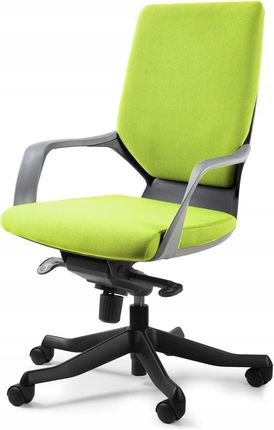 Unique Fotel Obrotowy Apollo M Zielony Krzesło Czarny