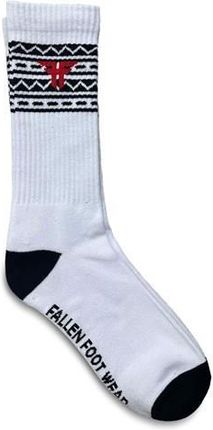 skarpetki FALLEN - Navajo Sock White Black (WHITE-BLACK) rozmiar: OS