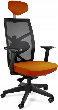 Unique Fotel Tune Pomarańczowe Krzesło Obrotowe