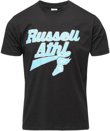 Męska Koszulka z krótkim rękawem Russell Athletic A4-011-1 M000254620 – Czarny