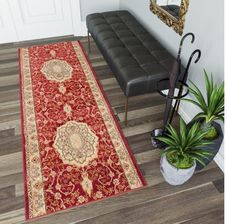 Dywany-Chodniki.Com Dywany Chodniki.Com Chodnik Klasyczny 5555 Red Szer. 80 Cm