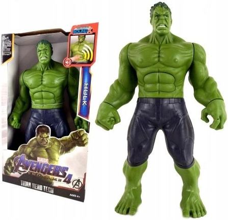 Hulk Zielony Avengers Marvel Dźwięki 30cm Green