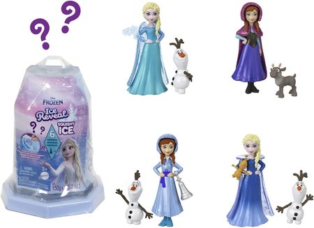 Mattel Disney Kraina Lodu Ice Reveal Niespodzianka Mała lalka Asortyment HRN72