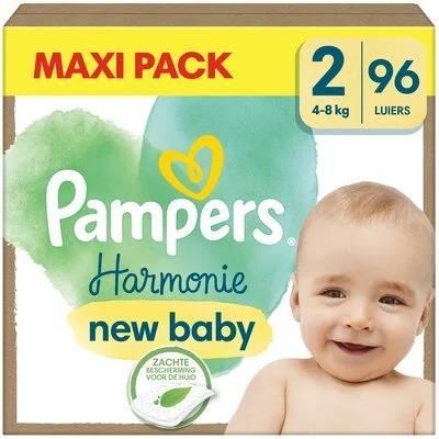 Pampers Harmonie Baby rozmiar 2, 4-8 kg 96 szt.