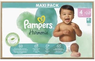 Pampers Harmonie Baby rozmiar 4, 74 szt.