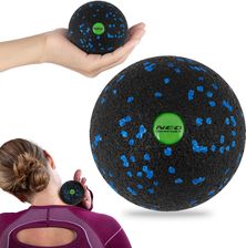 Zdjęcie Neo-Sport Piłka Do Masażu I Fitness NS-965 Czarno-Niebieska (196500) - Tuszyn