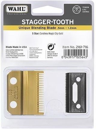 Ostrze Wahl 2161-716 Stagger-Tooth do Magic Clip Cordless GOLD Edition
