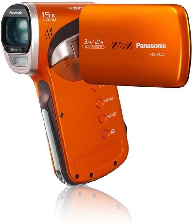 Kamera cyfrowa Panasonic HX-WA 2 EG-D orange (HXWA2EGD) - Opinie i