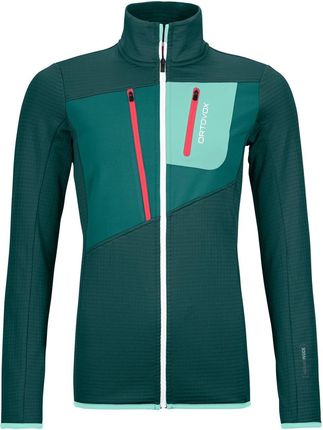 Bluza damska Ortovox Fleece Grid Jacket W 2023 Wielkość: L / Kolor: ciemnoniebieski
