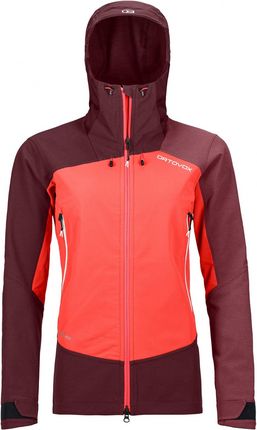 Kurtka damska Ortovox W's Westalpen Softshell Jacket Wielkość: S / Kolor: czerwony