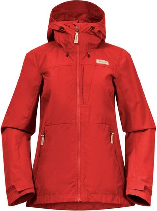 Kurtka damska Bergans Nordmarka Leaf Light Wind Jacket Women Wielkość: S / Kolor: czerwony