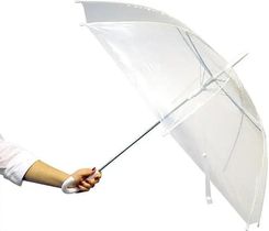 Zdjęcie Parasolka automatyczna przezroczysta białe wykończ - ADAR - Myślenice