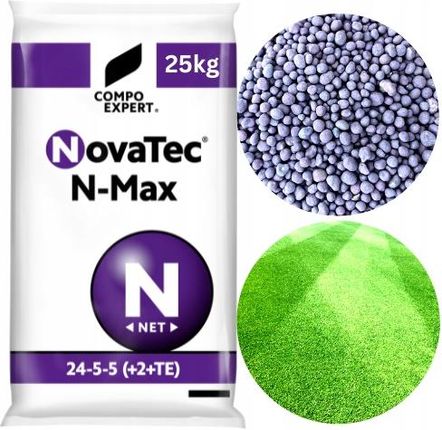 Nawz Compo Nawz Do Trawy Trawnika Novatec N-Max 25kg Npk 24-5-5 Szybki  Wzrost - Ceny i opinie - Ceneo.pl
