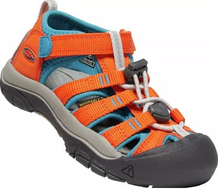 Sandały dziecięce Keen Newport H2 JR Rozmiar butów (UE): 34 / Kolor: pomarańczowy/niebieski