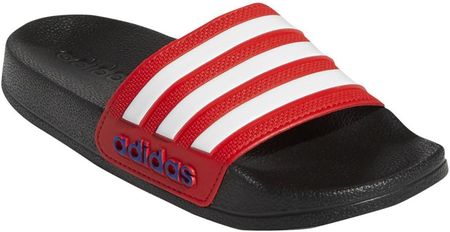 Kapcie dziecięce Adidas Adilette Shower K Rozmiar butów (UE): 31 / Kolor: czarny/czerwony