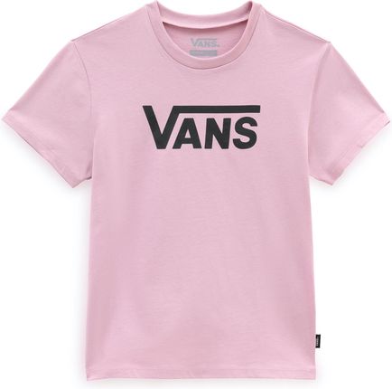 T-shirt dziecięcy Vans Flying V Crew Girls Rozmiar dziecięcy: XL / Kolor: różowy
