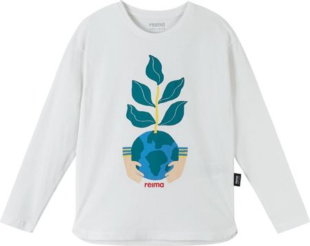 T-shirt dziecięcy Reima Inisi Rozmiar dziecięcy: 128 / Kolor: biały