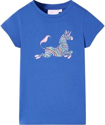 Koszulka dziecięca, kobaltowy błękit, 128