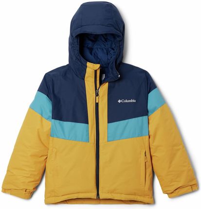 Dziecięca kurtka zimowa Columbia Lightning Lift™ II Jacket Rozmiar dziecięcy: S / Kolor: niebieski/żółty