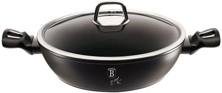 Berlinger Haus Wok Granitowy 30cm Black Silver (BH7113)