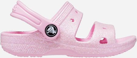 Crocs Sandały Classic Glitter Sandal TCR207983 Różowe