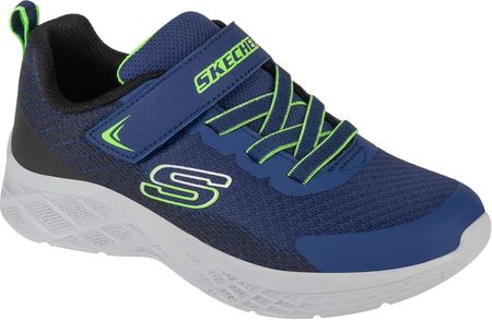 Skechers Microspec II - Zovrix 403924L-NBLM : Kolor - Granatowe, Rozmiar - 28