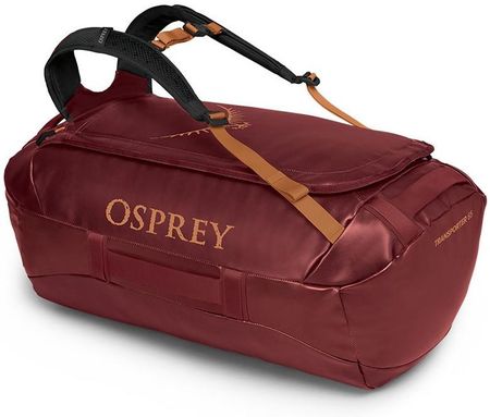 Torba podróżna Osprey Transporter 65 Kolor: czerwony/pomarańczowy