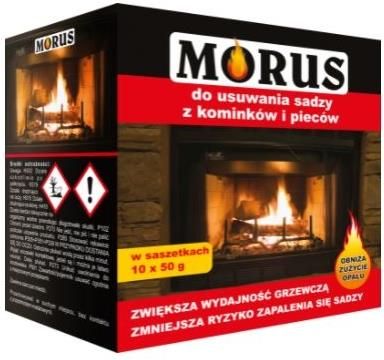 Bros Morus Proszek Do Usuwania Sadzy Z Kominków I Pieców 50g 7509645